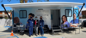 photo of DOHC mobile health unit care team