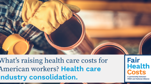 Health care industry consolidation raises costs.